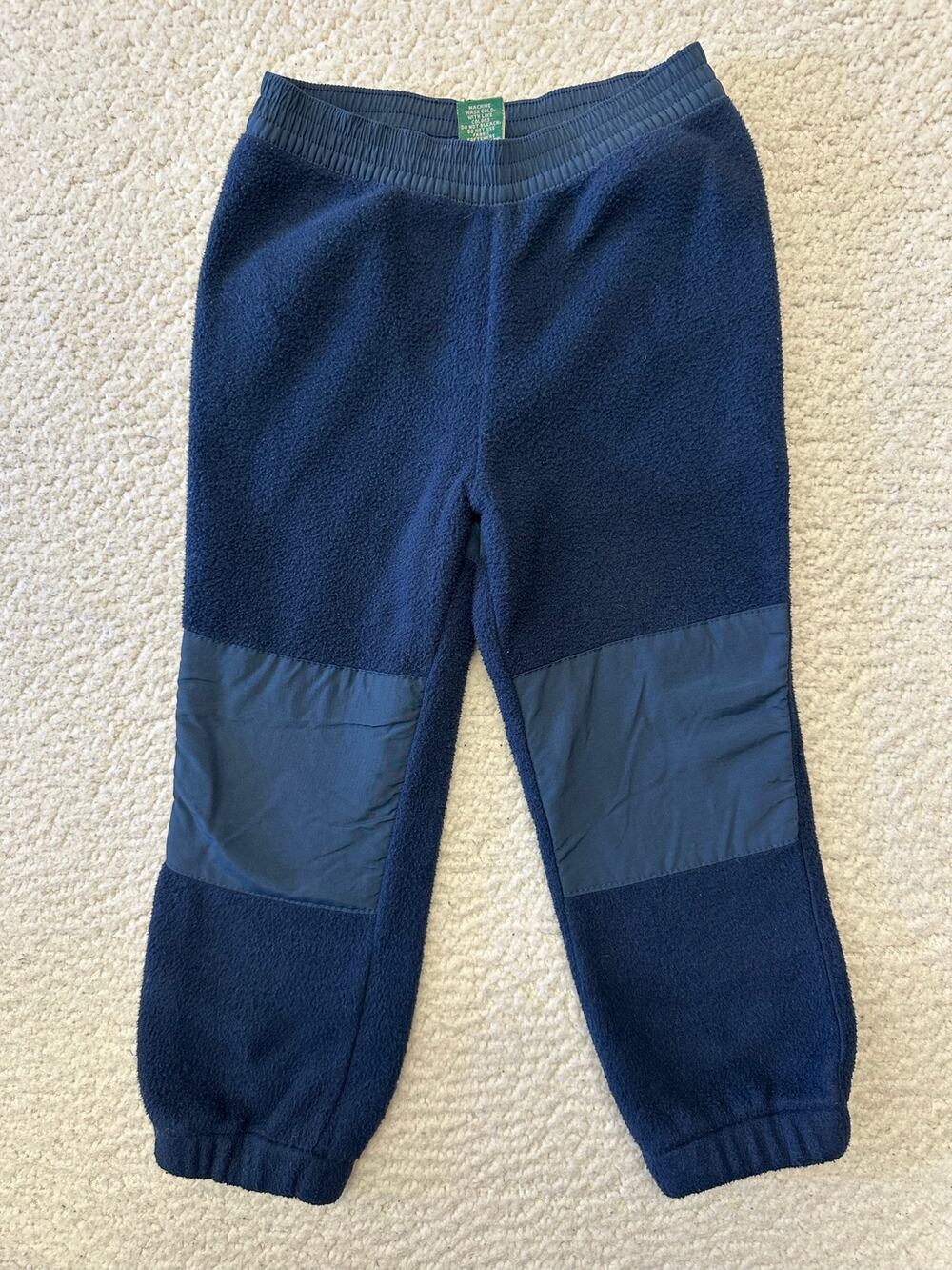 LL Bean Toddler Boys Fleece Pants Size 4T
